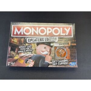 Monopoly Cheaters Edition Board Game Hasbro New Sealed‎ Family Night